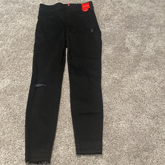 Spanx distressed denim leggings - Picture 4 of 4